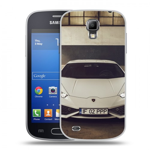 Дизайнерский пластиковый чехол для Samsung Galaxy S4 Active Lamborghini
