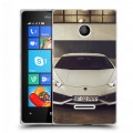 Дизайнерский пластиковый чехол для Microsoft Lumia 435 Lamborghini