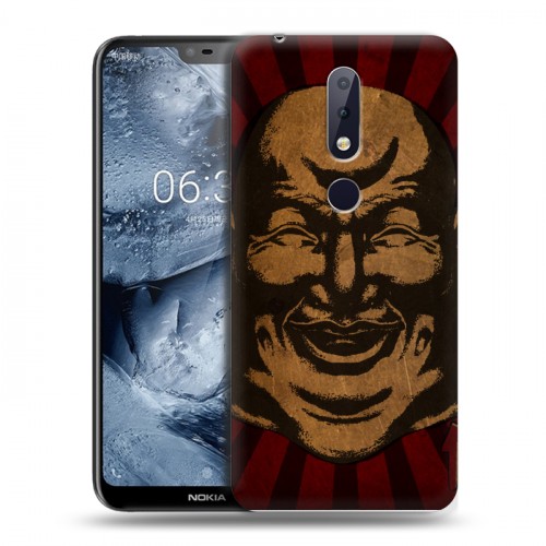 Дизайнерский пластиковый чехол для Nokia 6.1 Plus Священный Будда