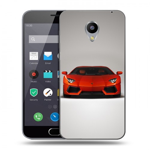 Дизайнерский пластиковый чехол для Meizu M2 Note Lamborghini