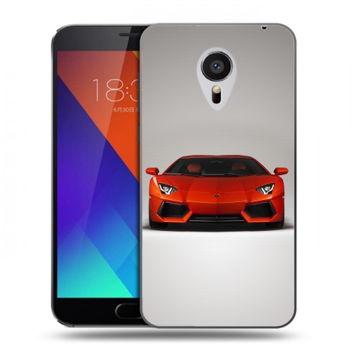 Дизайнерский пластиковый чехол для Meizu MX5 Lamborghini