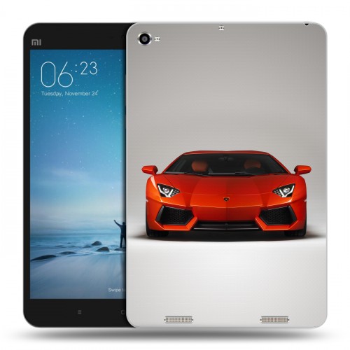 Дизайнерский силиконовый чехол для Xiaomi Mi Pad 2 Lamborghini