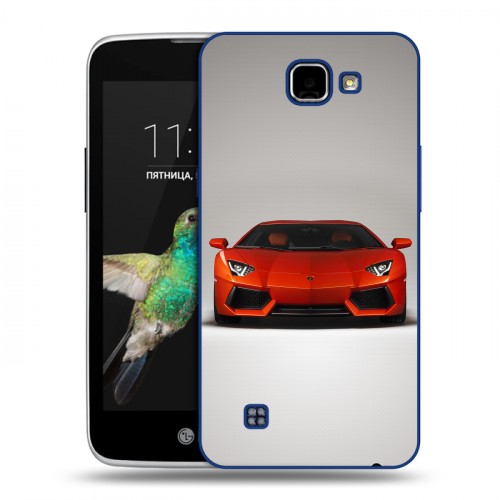 Дизайнерский пластиковый чехол для LG K4 Lamborghini