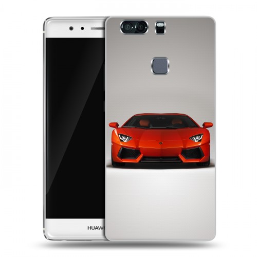 Дизайнерский пластиковый чехол для Huawei P9 Plus Lamborghini