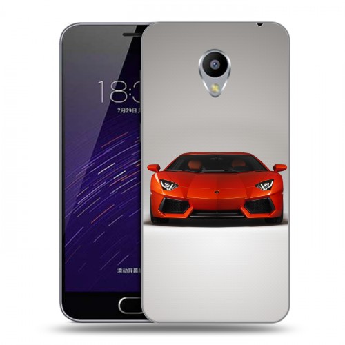 Дизайнерский силиконовый чехол для Meizu M3s Mini Lamborghini