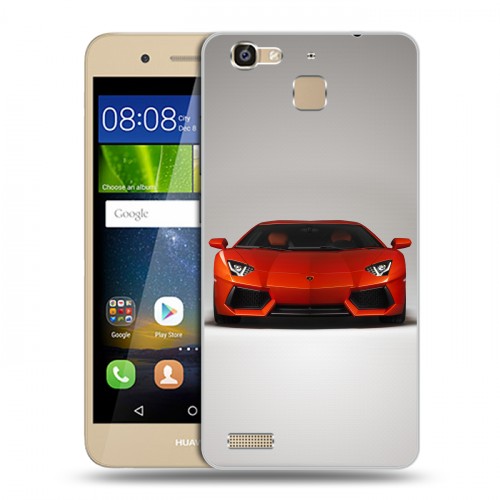 Дизайнерский пластиковый чехол для Huawei GR3 Lamborghini