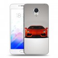 Дизайнерский пластиковый чехол для Meizu M3E Lamborghini