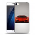 Дизайнерский пластиковый чехол для Meizu U20 Lamborghini