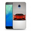 Дизайнерский пластиковый чехол для Meizu M5 Lamborghini