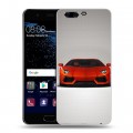 Дизайнерский пластиковый чехол для Huawei P10 Lamborghini