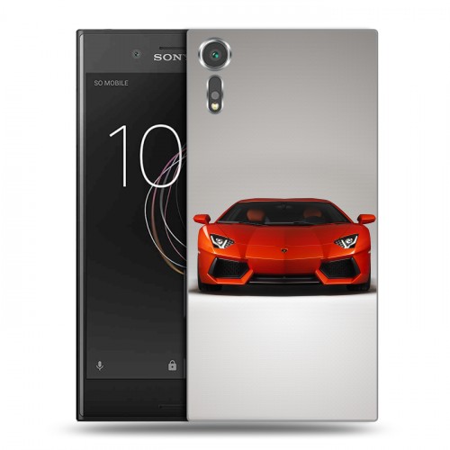 Дизайнерский пластиковый чехол для Sony Xperia XZs Lamborghini