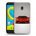 Дизайнерский пластиковый чехол для Alcatel U5 Lamborghini