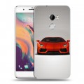 Дизайнерский пластиковый чехол для HTC One X10 Lamborghini