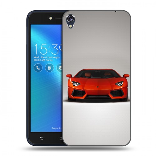 Дизайнерский пластиковый чехол для Asus ZenFone Live Lamborghini