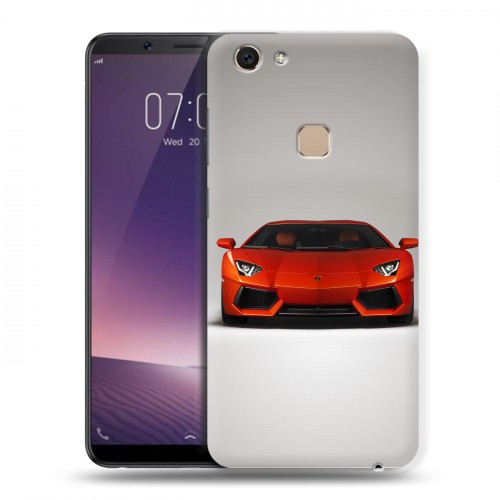 Дизайнерский пластиковый чехол для Vivo V7 Lamborghini