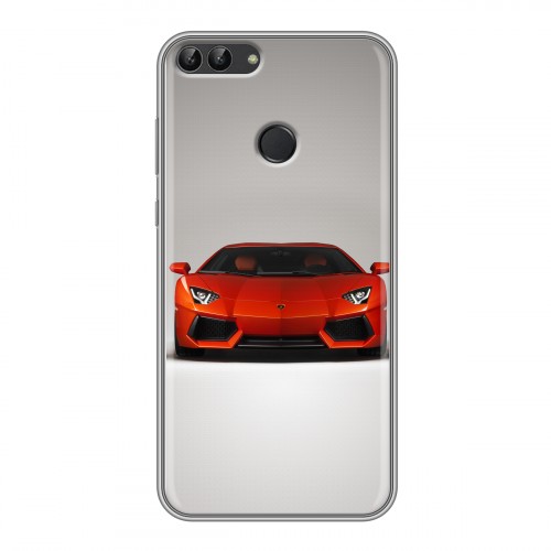 Дизайнерский силиконовый чехол для Huawei P Smart Lamborghini