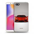 Дизайнерский пластиковый чехол для Xiaomi RedMi 6A Lamborghini