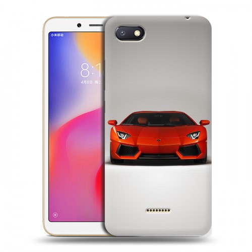 Дизайнерский пластиковый чехол для Xiaomi RedMi 6A Lamborghini