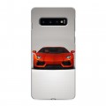 Дизайнерский силиконовый чехол для Samsung Galaxy S10 Lamborghini