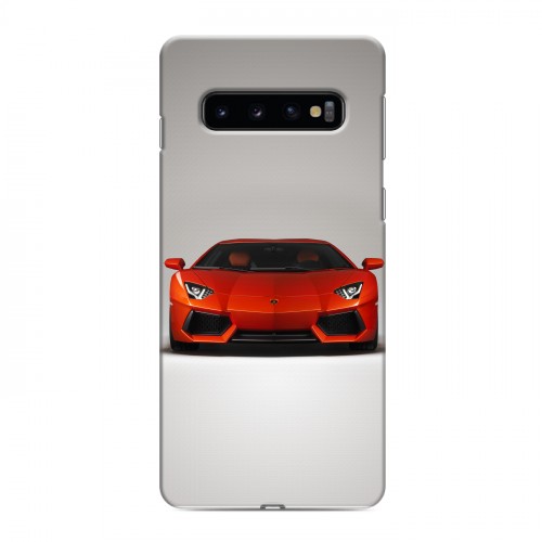 Дизайнерский силиконовый чехол для Samsung Galaxy S10 Lamborghini