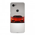 Дизайнерский пластиковый чехол для Google Pixel 3a Lamborghini