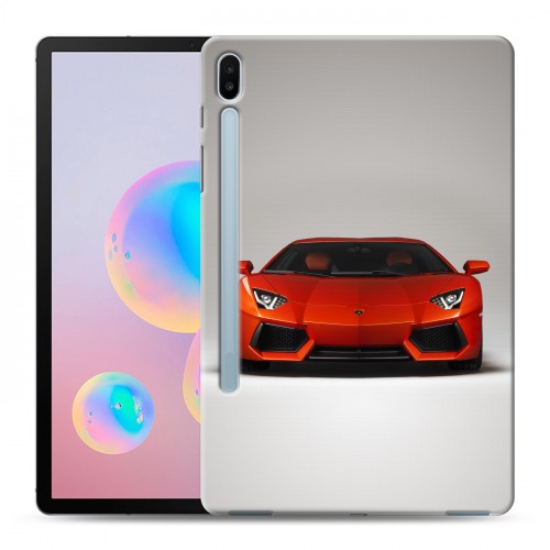 Дизайнерский силиконовый чехол для Samsung Galaxy Tab S6 Lamborghini