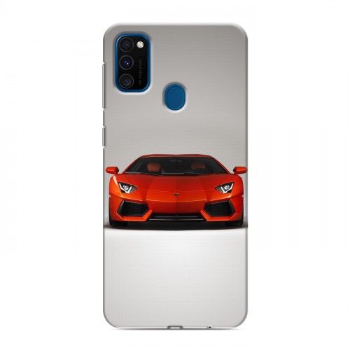 Дизайнерский силиконовый чехол для Samsung Galaxy M30s Lamborghini