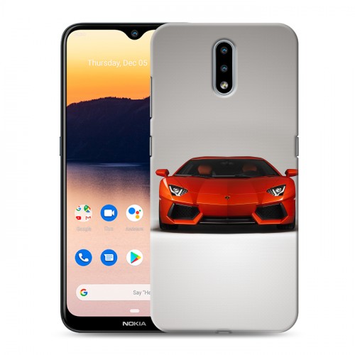 Дизайнерский пластиковый чехол для Nokia 2.3 Lamborghini