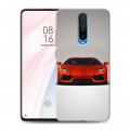 Дизайнерский пластиковый чехол для Xiaomi RedMi K30 Lamborghini