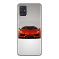 Дизайнерский силиконовый чехол для Samsung Galaxy A51 Lamborghini