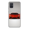 Дизайнерский силиконовый чехол для Samsung Galaxy A71 Lamborghini