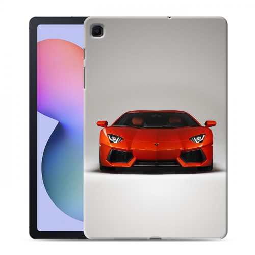 Дизайнерский силиконовый чехол для Samsung Galaxy Tab S6 Lite Lamborghini