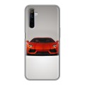 Дизайнерский силиконовый чехол для Realme 6 Lamborghini