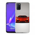 Дизайнерский пластиковый чехол для OPPO A52 Lamborghini