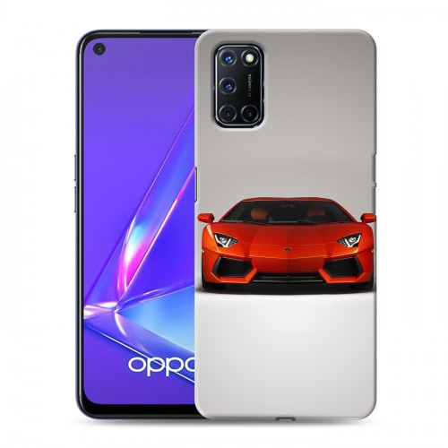 Дизайнерский пластиковый чехол для OPPO A52 Lamborghini