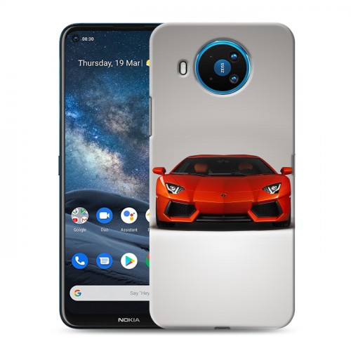 Дизайнерский силиконовый чехол для Nokia 8.3 Lamborghini