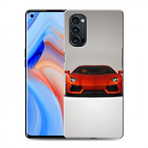 Дизайнерский пластиковый чехол для OPPO Reno4 Pro Lamborghini