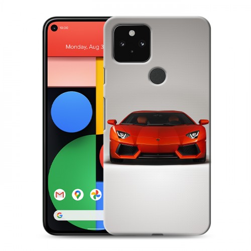 Дизайнерский пластиковый чехол для Google Pixel 5 Lamborghini