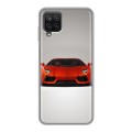 Дизайнерский силиконовый чехол для Samsung Galaxy A12 Lamborghini