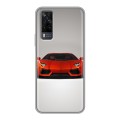 Дизайнерский силиконовый чехол для Vivo Y31 Lamborghini