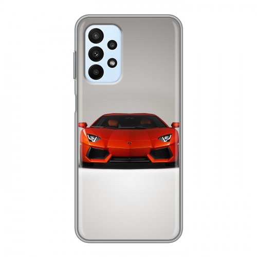 Дизайнерский силиконовый чехол для Samsung Galaxy A23 Lamborghini