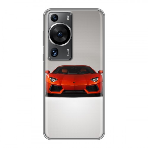 Дизайнерский силиконовый чехол для Huawei P60 Lamborghini