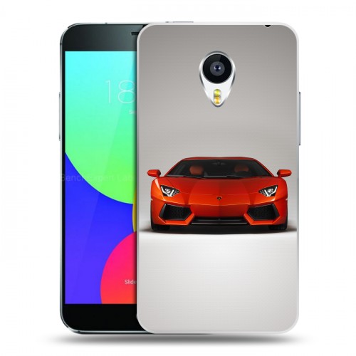 Дизайнерский пластиковый чехол для Meizu MX4 Lamborghini