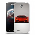 Дизайнерский пластиковый чехол для Lenovo A859 Ideaphone Lamborghini