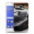 Дизайнерский силиконовый чехол для Samsung Galaxy J7 Lamborghini