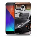 Дизайнерский пластиковый чехол для Meizu MX5 Lamborghini