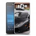 Дизайнерский пластиковый чехол для Microsoft Lumia 950 Lamborghini