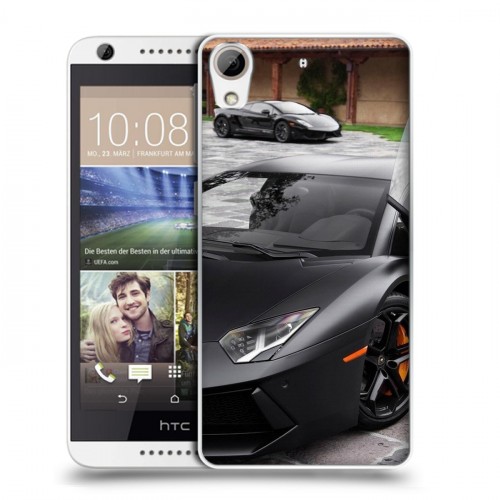 Дизайнерский силиконовый чехол для HTC Desire 626 Lamborghini