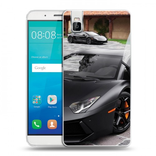 Дизайнерский пластиковый чехол для Huawei ShotX Lamborghini