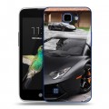 Дизайнерский пластиковый чехол для LG K4 Lamborghini